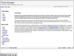 Sites similar to train-europe.co.uk