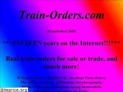 Sites similar to train-orders.com