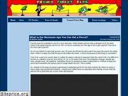 Sites similar to trainedparrot.com