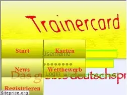 Sites similar to trainercard.net