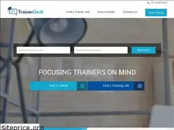 Sites similar to trainerdesk.com