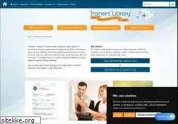 Sites similar to trainerslibrary.com