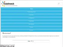 Sites similar to trainfrench.com