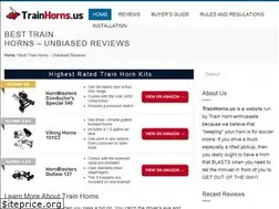 Sites similar to trainhorns.us