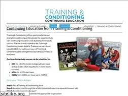 Sites similar to training-conditioningceu.com