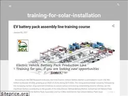Sites similar to training-for-solar-installation.blogspot.com