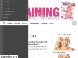 Sites similar to trainingandfitnessmag.com