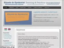 Sites similar to trainingandpractice.hu