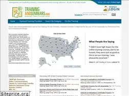 Sites similar to trainingandseminars.com