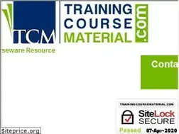 Sites similar to trainingcoursematerial.com