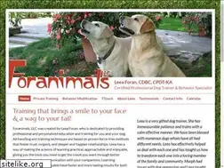 Sites similar to trainingforanimals.com