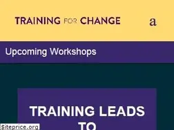 Sites similar to trainingforchange.org