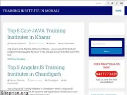 Sites similar to traininginmohali.com