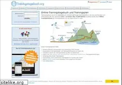Sites similar to trainingstagebuch.org