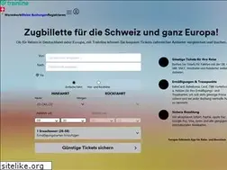 Sites similar to trainline.ch