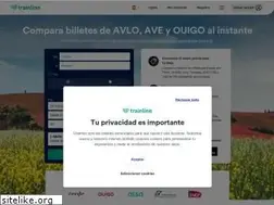 Sites similar to trainline.es