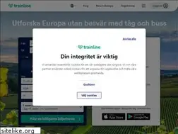 Sites similar to trainline.se