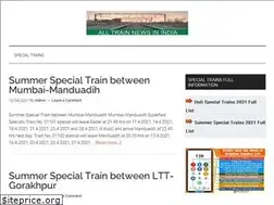 Sites similar to trainnews.in