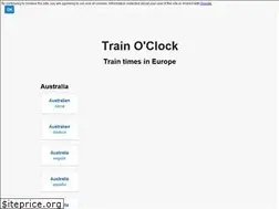 Sites similar to trainoclock.com