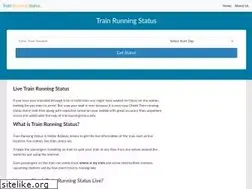 Sites similar to trainrunningstatus.info