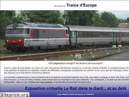 Sites similar to trains-europe.fr