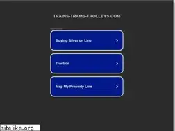 Sites similar to trains-trams-trolleys.com