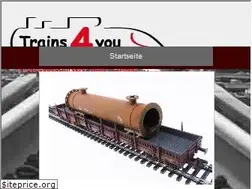 Sites similar to trains4you.de