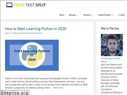 Sites similar to traintestsplit.com