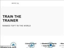 Sites similar to trainthetrainercertification.in