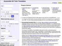 Sites similar to traintimes.org.uk