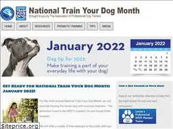 Sites similar to trainyourdogmonth.com