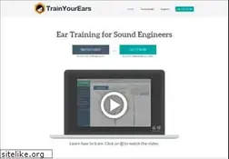 Sites similar to trainyourears.com