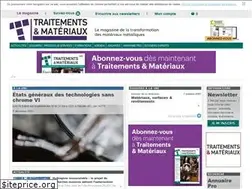 Sites similar to traitementsetmateriaux.fr