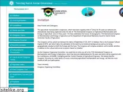 Sites similar to trakageng2011.nku.edu.tr