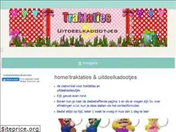 Sites similar to traktaties-uitdeelkadootjes.nl