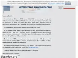Sites similar to traktaty.msz.gov.pl