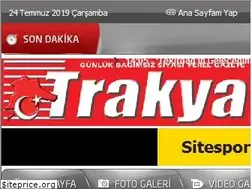 Sites similar to trakyagazetesi.com.tr