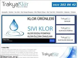 Sites similar to trakyaklor-klorlama.com