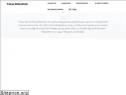 Sites similar to trakyamuhendislik.com.tr