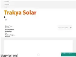 Sites similar to trakyasolar.com