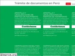 Sites similar to tramite-peru.com