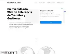Sites similar to tramitefacil.online