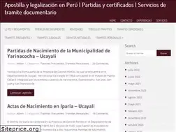 Sites similar to tramiteperu.com