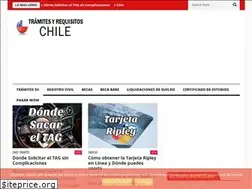 Sites similar to tramites-chile.com