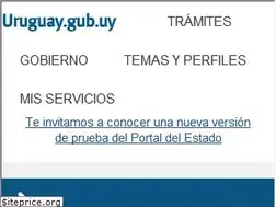 Sites similar to tramites.gub.uy