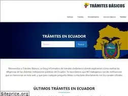 Sites similar to tramitesbasicos.com