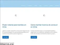 Sites similar to tramiteschile.net