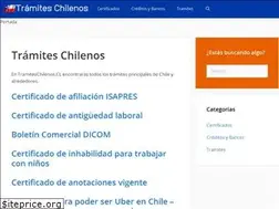 Sites similar to tramiteschilenos.cl