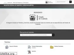 Sites similar to tramitescoahuila.gob.mx