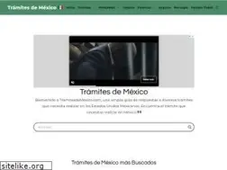 Sites similar to tramitesdemexico.com